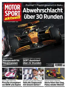 Motorsport aktuell - 17 September 2024