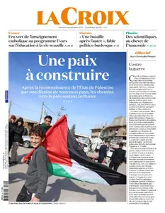 La Croix - 24 Septembre 2025