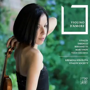 Kremena Nikolova, Vivaldi Society - Violino d'Amore: Vivaldi, Sardelli, Bersanetti, Martynov (2018)