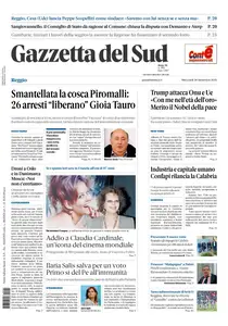 Gazzetta del Sud Reggio Calabria - 24 Settembre 2025