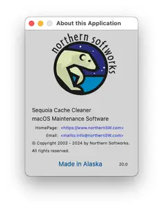 Sequoia Cache Cleaner 20.0 macOS