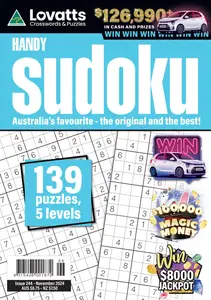 Lovatts Handy Sudoku - Issue 244 2024