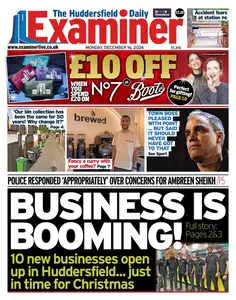 Huddersfield Examiner - 16 December 2024