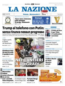 La Nazione Pistoia Montecatini - 4 Luglio 2025