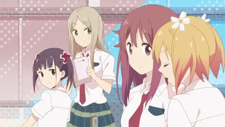 Sakura Trick (2014 S01E04 A Sour Plan Could This be a Test of Courage!! smol