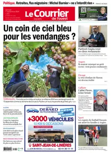 Le Courrier de l'Ouest Angers - 7 Septembre 2024