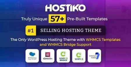 Hostiko v94.4.5 - Hosting WordPress & WHMCS Theme