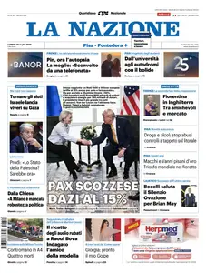 La Nazione Pisa Pontedera - 28 Luglio 2025