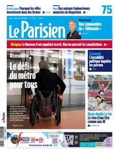 Le Parisien du Mardi 27 Août 2024