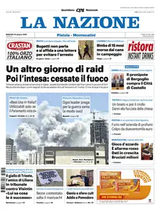 La Nazione Pistoia Montecatini - 24 Giugno 2025