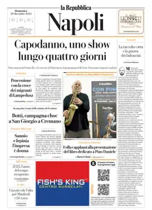 la Repubblica Napoli - 29 Dicembre 2024