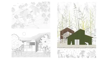 Storytelling architecture on Adobe Photoshop