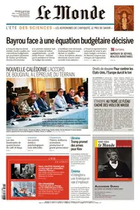 Le Monde du Mercredi 16 Juillet 2025