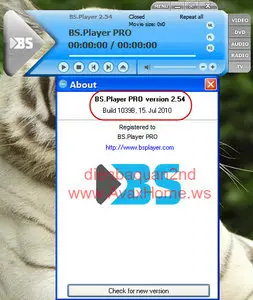 BS.Player 2.54 PRO Build 1039 beta