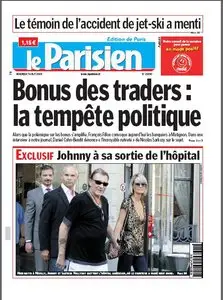 Le Parisien du 07 Aout 2009