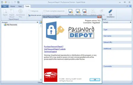 Password Depot Professional 7.6.1
