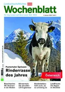 Bayerisches Landwirtschaftliches Wochenblatt Oesterreich - 02. Januar 2020