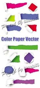 Color Paper Vector
