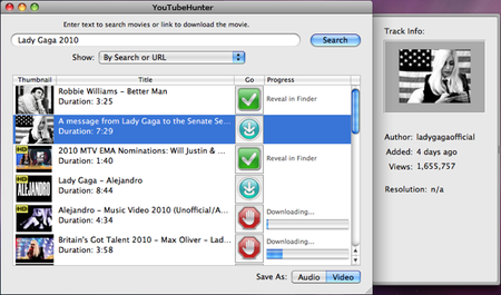YouTubeHunter Pro v5.5.0 Mac OS X