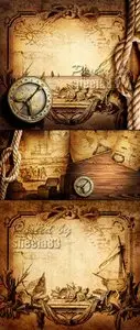 Stock Photo - Marine Adventures Backgrounds