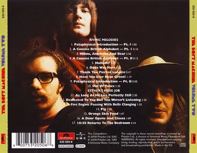 The Soft Machine - Volume Two (1969) [Remastered 2009] Repost