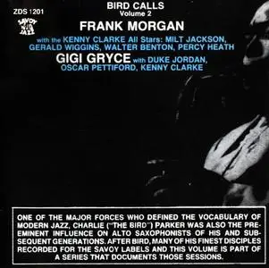 Frank Morgan, Gigi Gryce - Bird Calls Vol. 2 [Recorded 1954-1955] (1988)