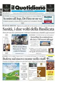 il Quotidiano del Sud Basilicata - 29 Settembre 2018