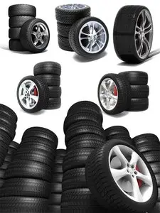 Tires, wheels, treads - a selection of images