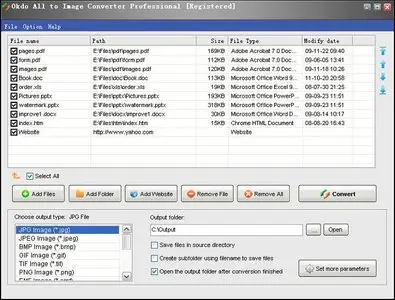 Okdo All to Image Converter Professional 5.0