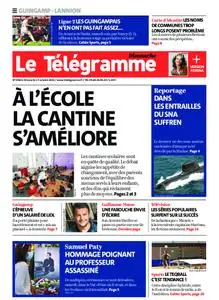 Le Télégramme Guingamp – 17 octobre 2021