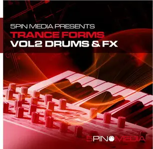 5Pin Media Trance Forms Vol. 2 Drums and FX MULTiFORMAT DVDR