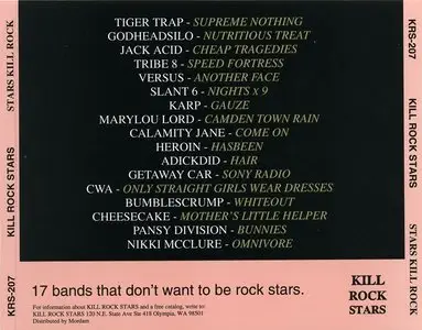 Various Artists - Stars Kill Rock (1993)