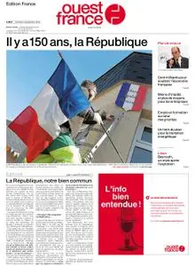 Ouest-France Édition France – 04 septembre 2020