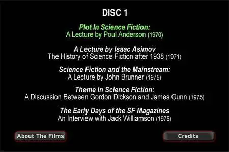 The Literature of Science Fiction Film Series [repost]