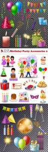 Vectors - Birthday Party Accessories 2