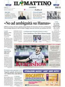 Il Mattino Salerno - 22 Ottobre 2023