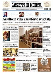 La Gazzetta di Modena - 08.10.2013