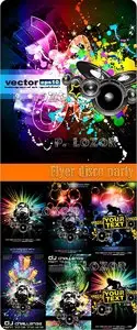 Flyer disco party