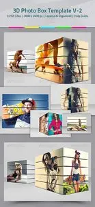 GraphicRiver 3D Box Photo Template V.02