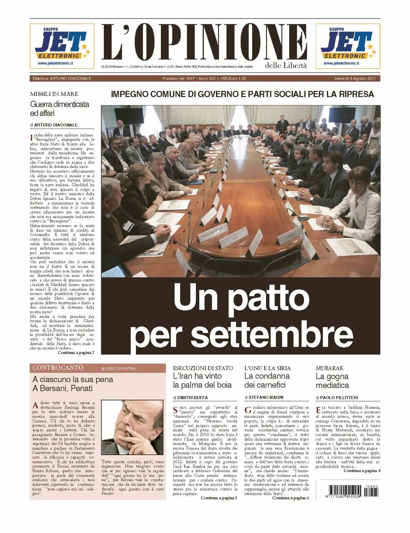 L'Opinione 05.08.2011