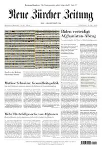 Neue Zürcher Zeitung - 18 August 2021