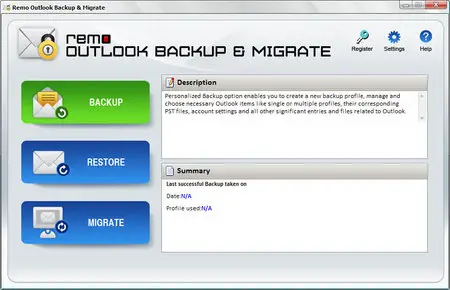 Remo Outlook Backup and Migrate 1.0.0.59