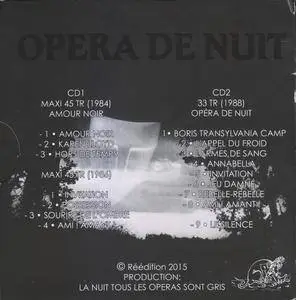 Opera De Nuit - Opera De Nuit (1984-1988) {2xCD, Remastered Limited Edition - ODN 2015}