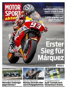MOTORSPORT aktuell – 27. April 2017