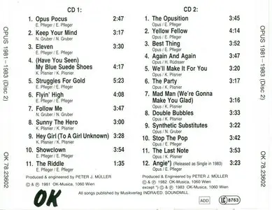 Opus - Opus 1981-1983 (Eleven / The Opusition) [2CD]