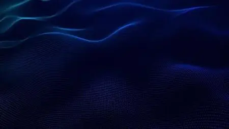 Abstract Digital Particle Wave 1644148