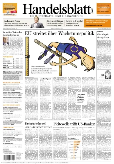 Handelsblatt vom 17.08.2009