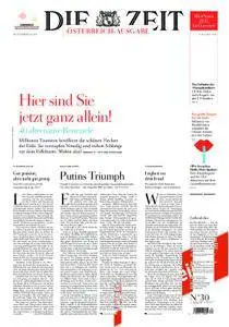 Die Zeit Österreich - 19. Juli 2018