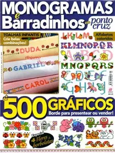 Monogramas & Barradinhos em Ponto Cruz № 5 2010