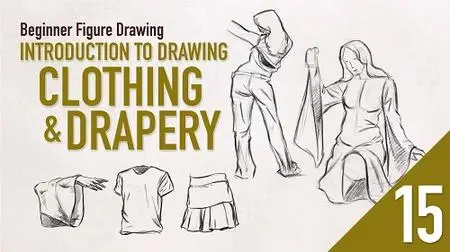 Beginner Figure Drawing - Introduction to Drawing Clothing and Drapery